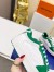 Louis Vuitton Time Out Sneakers with Green Monogram Trim