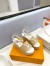 Louis Vuitton Starboard Wedge Sandals In Raffia 