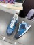 Louis Vuitton Women's Run Away Sneakers In Blue Monogram Denim