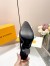 Louis Vuitton Sparkle Slingback Pumps 95mm in Black Leather