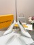 Louis Vuitton Sparkle Pumps 95mm in White Leather