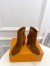 Louis Vuitton Silhouette Ankle Boots in Brown Suede Leather