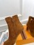 Louis Vuitton Silhouette Ankle Boots in Brown Suede Leather