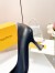 Louis Vuitton Sparkle Pumps 65mm in Black Leather