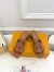 Louis Vuitton LV Isola Slides 45mm in Brown Calfskin
