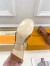 Louis Vuitton LV Isola Slides 45mm in Brown Calfskin