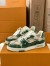 Louis Vuitton Men's LV Trainer Sneakers in Green Damier Canvas
