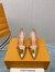 Louis Vuitton Blossom Slingback Pumps 95mm in Gold Leather