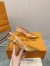 Louis Vuitton Blossom Slingback Pumps 75mm in Gold Leather
