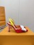 Louis Vuitton Blossom Slingback Pumps 95mm with Patent Leather Bow