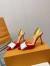 Louis Vuitton Blossom Slingback Pumps 95mm with Patent Leather Bow