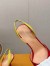 Louis Vuitton Blossom Slingback Pumps 95mm with Patent Leather Bow
