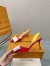 Louis Vuitton Blossom Slingback Pumps 75mm with Patent Leather Bow