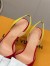 Louis Vuitton Blossom Slingback Pumps 75mm with Patent Leather Bow