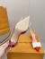 Louis Vuitton Blossom Slingback Pumps 75mm with Patent Leather Bow