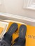 Louis Vuitton LV Isola Slides 45mm in Black Calfskin