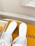 Louis Vuitton LV Isola Slides 45mm in White Calfskin