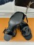 Louis Vuitton LV Isola Sandal 55mm in Black Calfskin