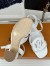 Louis Vuitton LV Isola Sandal 55mm in White Calfskin