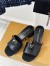 Louis Vuitton LV Capri Mules 45mm in Black Leather