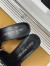 Louis Vuitton LV Capri Mules 45mm in Black Leather