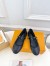 Louis Vuitton Romy Flat Ballerinas in Black Lambskin