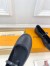 Louis Vuitton Romy Flat Ballerinas in Black Lambskin