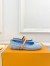 Louis Vuitton Romy Flat Ballerinas in Monogram Denim