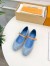 Louis Vuitton Romy Flat Ballerinas in Monogram Denim
