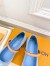 Louis Vuitton Romy Flat Ballerinas in Monogram Denim