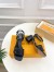 Louis Vuitton Shake Sandals 55mm in Black Perforated Leather
