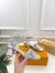Louis Vuitton Shake Sandals 55mm in Silver Perforated Lambskin