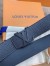Louis Vuitton LV Initiales 35mm Belt In Taiga Leather M0001Q