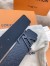 Louis Vuitton LV Initiales 35mm Belt In Taiga Leather M0001Q