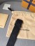Louis Vuitton LV Initiales Reversible 40MM Belt In Taiga Leather M0157V
