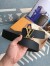 Louis Vuitton Gold Damier LV 40MM Reversible Belt M0333V