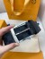 Louis Vuitton Downtown 40mm Belt In Damier Graphite Canvas M0374V