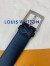 Louis Vuitton Downtown 40mm Belt In Monogram Eclipse Canvas M0375V