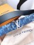 Louis Vuitton LV Initiales 40MM Reversible Belt In Damier Salt Canvas M0378Q