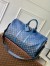 Louis Vuitton Keepall Bandouliere 55 Bag in Green Monogram Gradient Canvas M11558