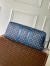 Louis Vuitton Keepall Bandouliere 55 Bag in Green Monogram Gradient Canvas M11558