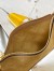 Louis Vuitton CarryAll PM Bag in Mahina Suede Leather M11843