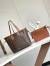 Louis Vuitton Neverfull Inside Out MM Bag in Leather and Monogram M12061