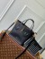 Louis Vuitton Neverfull Inside Out BB Bag in Leather and Monogram M12099