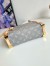 Louis Vuitton Side Trunk MM Bag in Grey Monogram Canvas M12428