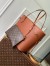 Louis Vuitton Neverfull MM Bag in Brown Epi Leather M12467