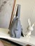 Louis Vuitton CarryAll Dark MM Bag in Grey Lambskin M12583