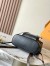 Louis Vuitton Montsouris PM Backpack in Black Lambskin M12587