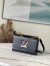 Louis Vuitton Twist MM Bag In Black Epi Leather M21031
