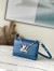 Louis Vuitton Twist PM Bag In Blue Epi Leather M21033